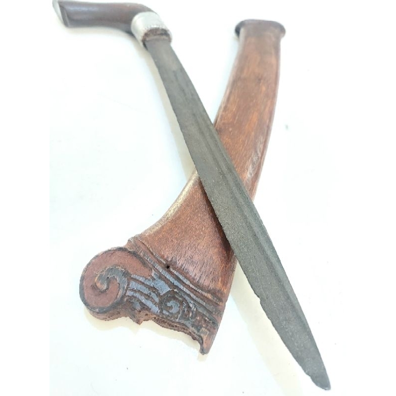 Badik Sulawesi Lagecong Tua