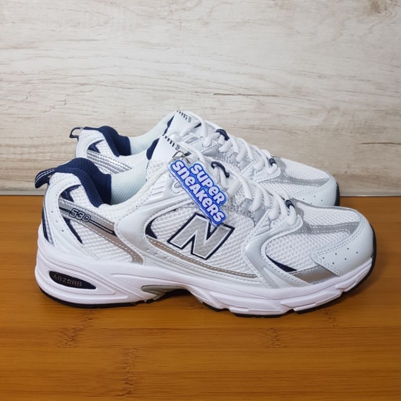 Sepatu Nb 530 White Natural Indigo