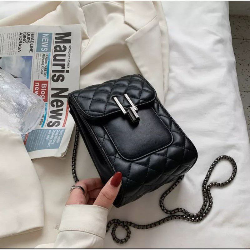 tas selempang - tas hp - tas wanita - Putih