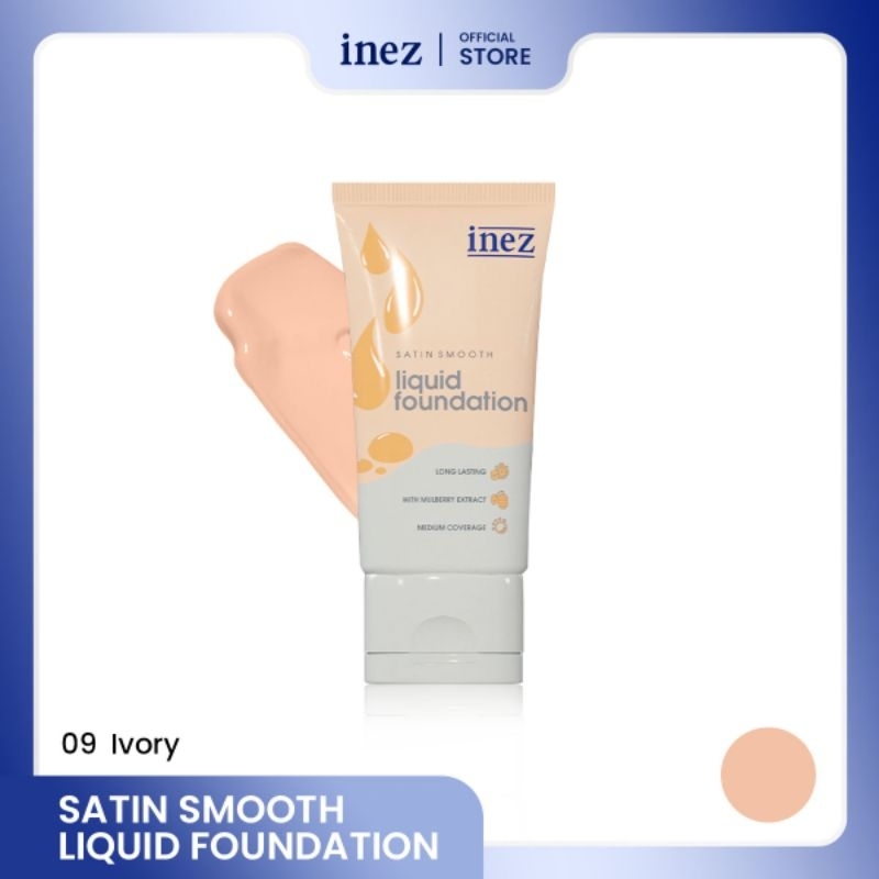 INEZ SATIN SMOOTH FOUNDATION/INEZ ALAS BEDAK /INEZ ALAS BEDAK CAIR