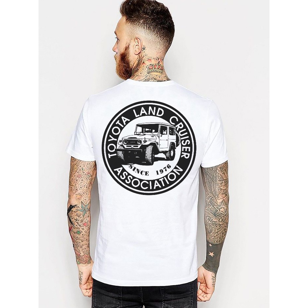 KAOS LAND CRUISER BAJU T-SHIRT PREMIUM COTTON COD TOYOTA