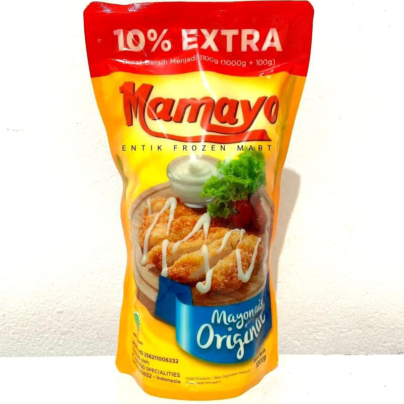 

Mamayo Original 1kg Mayo Mayonnaise