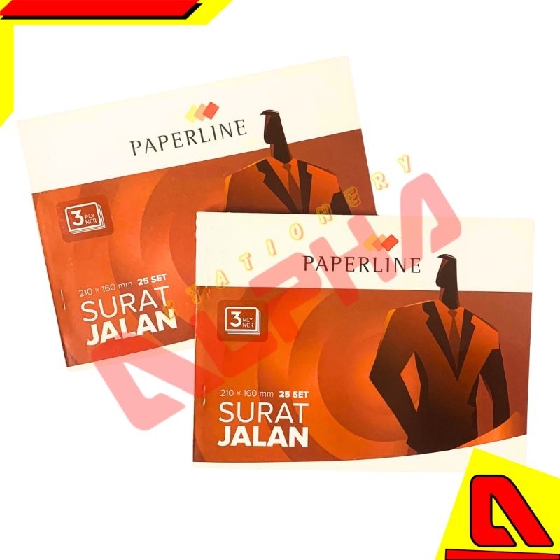 

SURAT JALAN PAPERLINE 3 RANGKAP PAPERLINE/SURAT KIRIM BARANG 3 RANGKAP PAPERLINE 1PCS 25 SHEETS