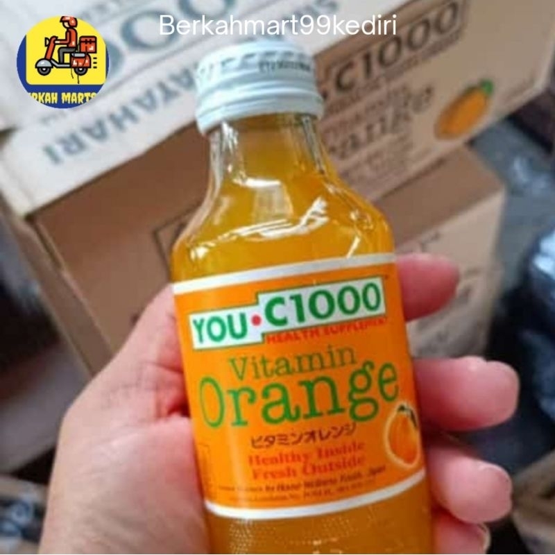 

You C1000 vitamin orange botol kaca kemasan 140ml