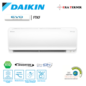 AC Split Wall Daikin Malaysia 1PK Evo Inverter FTKF25AV14