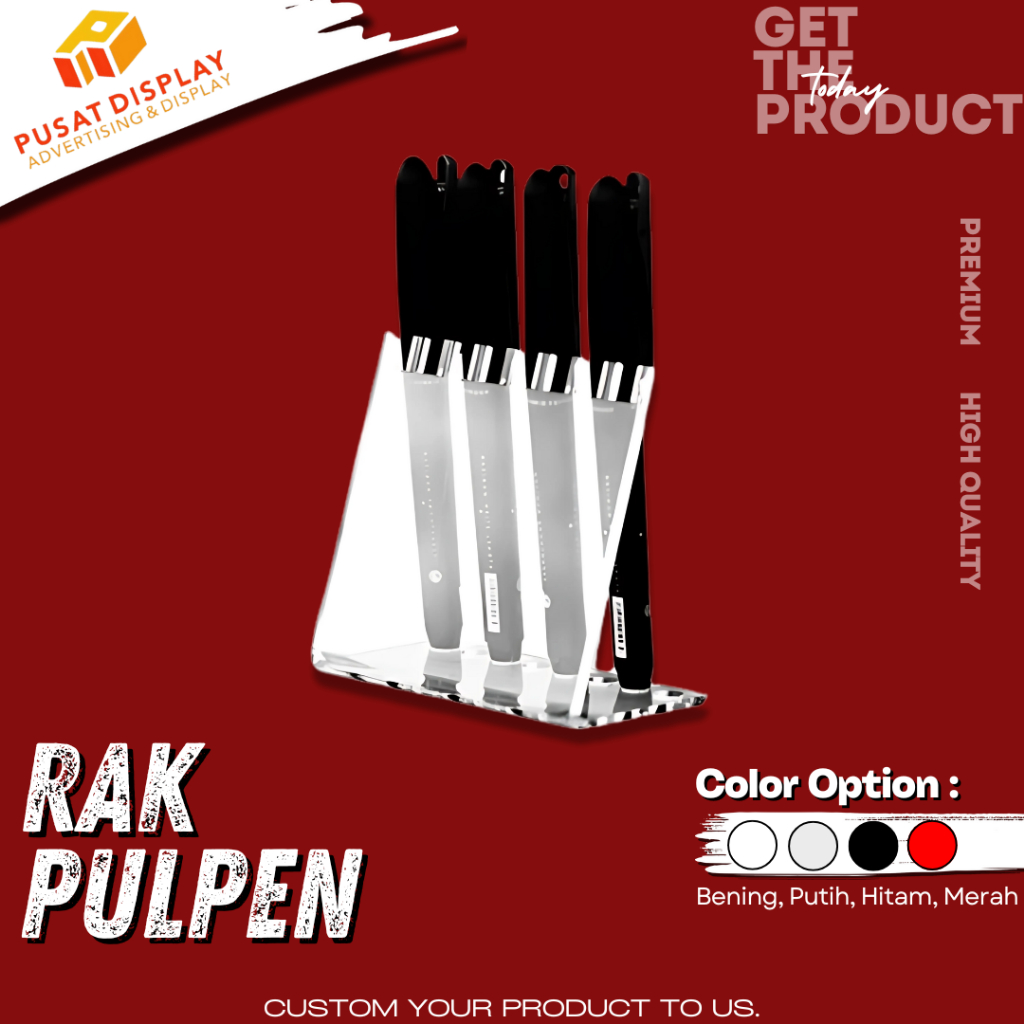 

Tempat Pulpen / Stand Pulpen Ballpoint / Display Pulpen Murah / Display Ballpoint Berkualitas