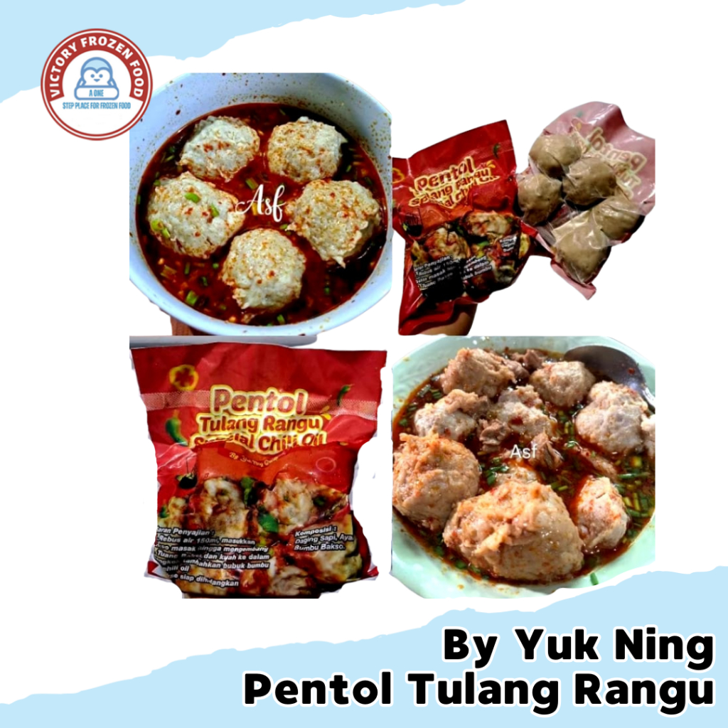 

Bakso Tulang Rangu By Yuk Ning/Pentol Tulang Rangu Yuk Ning/Victory Frozen Food