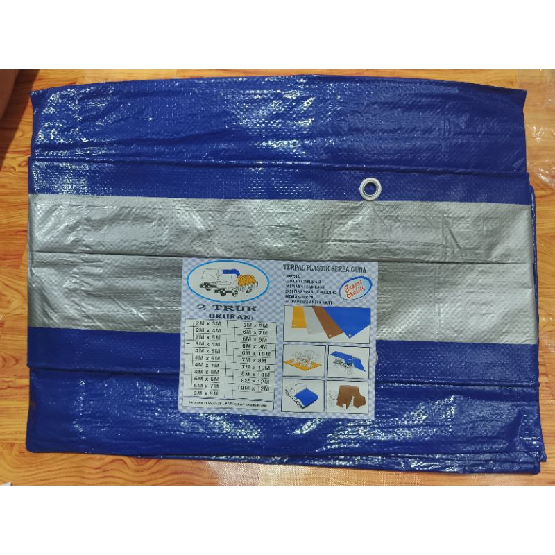 Terpal plastik A3 Sakura 3×4 meter Cap 2TRUK// terpal tenda // terpal warung
