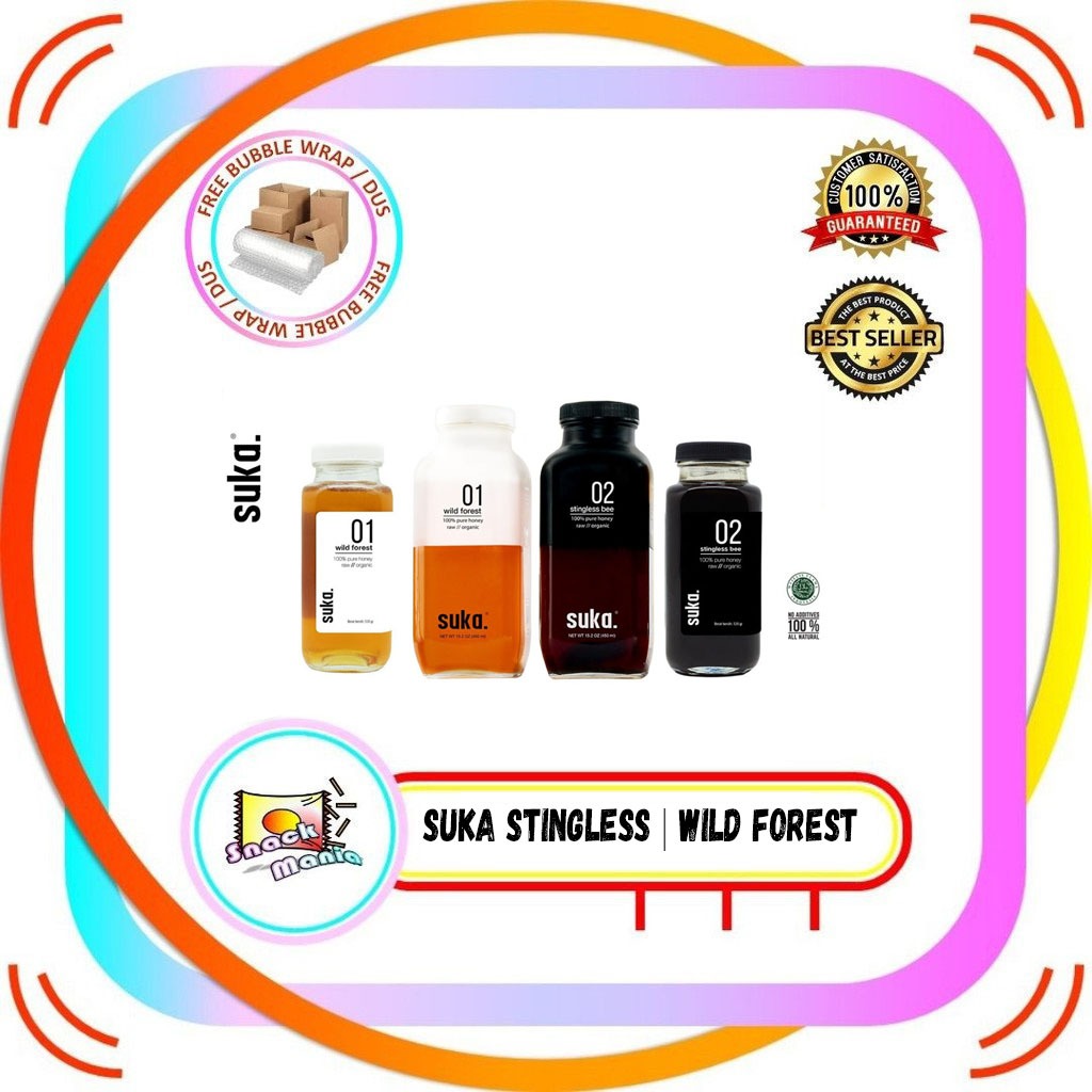 

Suka Stingless Bee Honey Madu Trigona Stingless Bee | Wild Forest Madu Hutan Liar Murni Organik