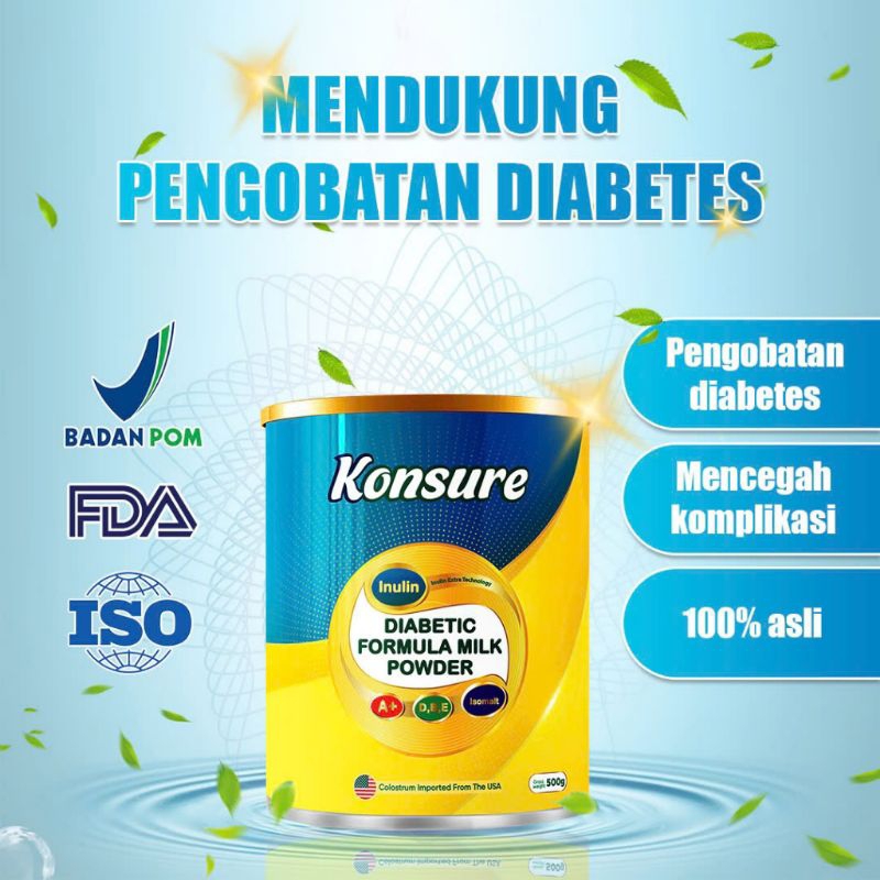 

Konsure Original Asli Bpom Susu Serbuk Atasi Diabetes Ampuh