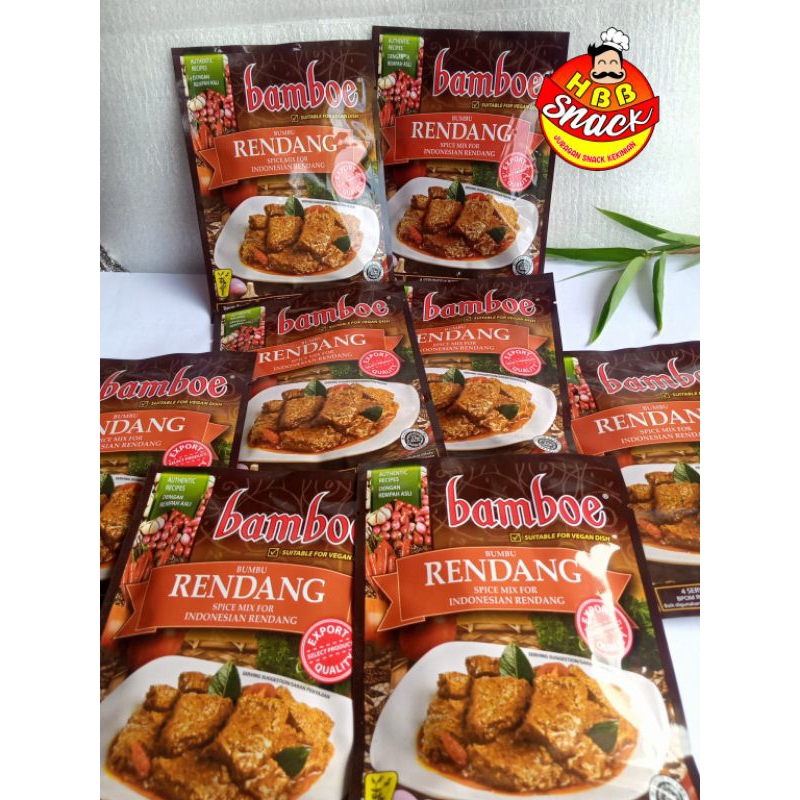 

BUMBU INSTAN BAMBOE RENDANG exp Desember 2024