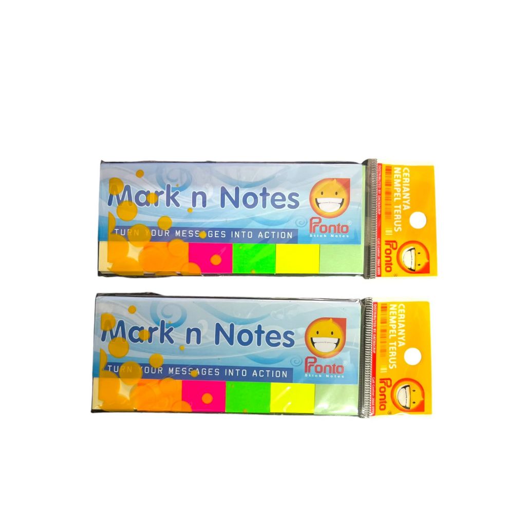 

Sticky Note Mark n Note PRONTO 6 warna 20x50 mm