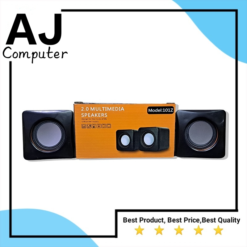 Speaker Model 101Z Speaker PC Komputer Multimedia 2.0 - SPEAKER KOMPUTER - SPEAKER LAPTOP