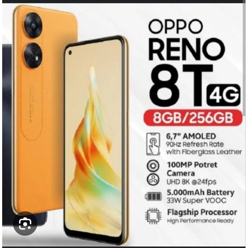 Hp Oppo Reno 8T Baru