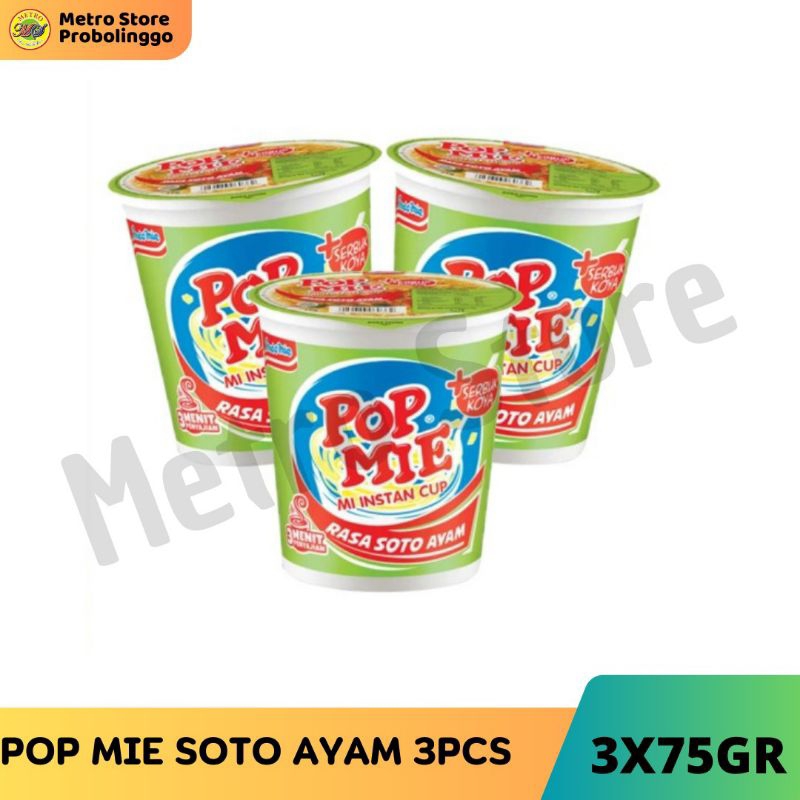 

POP MIE RASA SOTO AYAM 3PCS