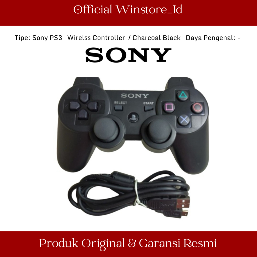 [ORIGINAL] SONY STICK PS/PLAYSTATION 3 WIRELESS CONTROLLER /PS3