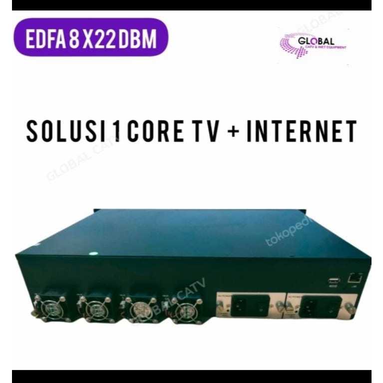 EDFA 8 x 22 DBM + WDM