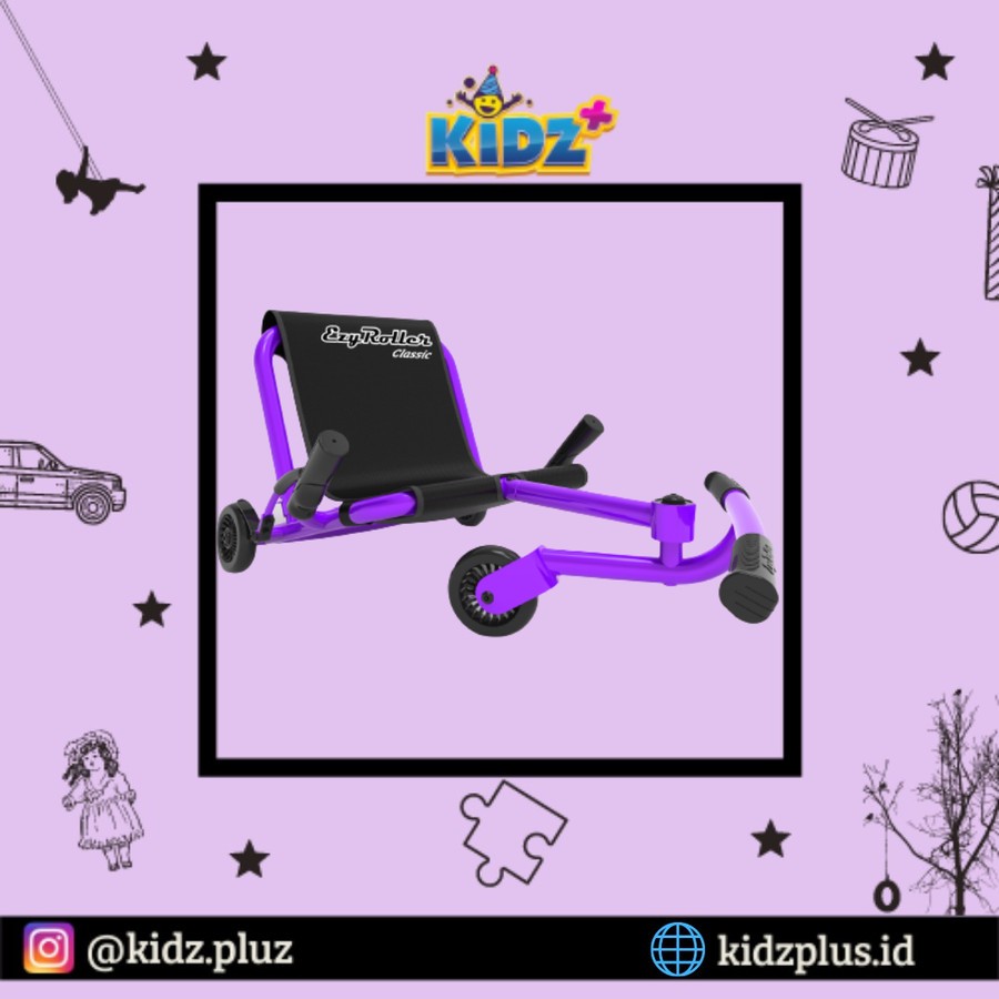 Sewa EZY ROLLER ULTIMATE RIDING MACHINE – purple