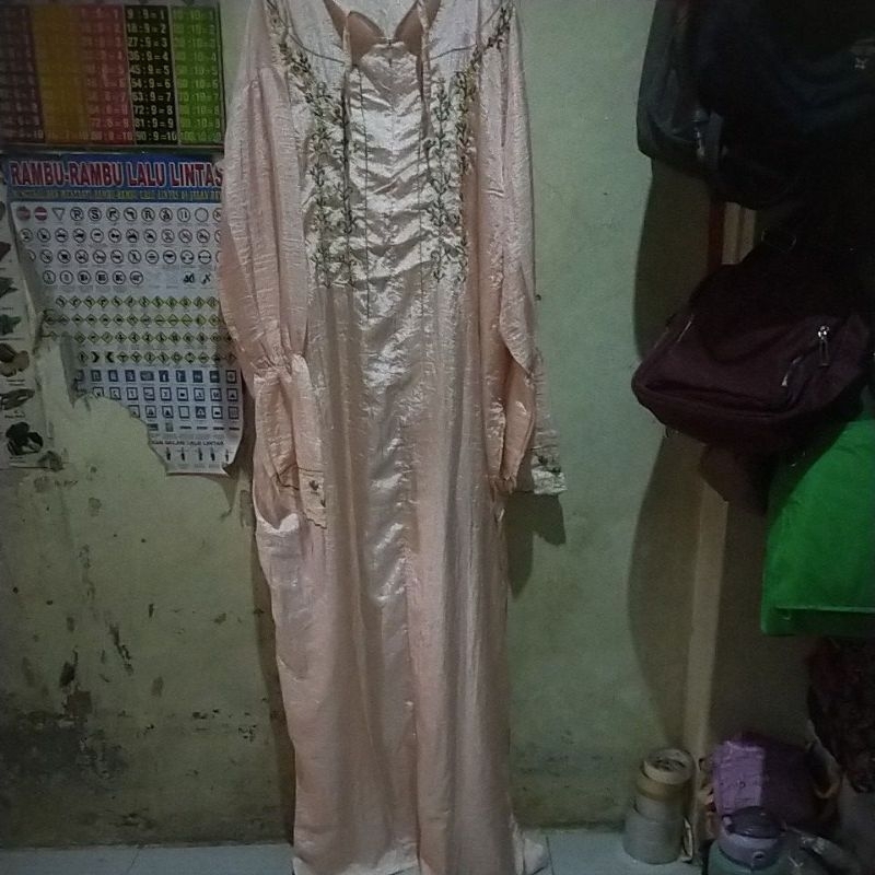 Preloved PL Mukena Parasut Terusan