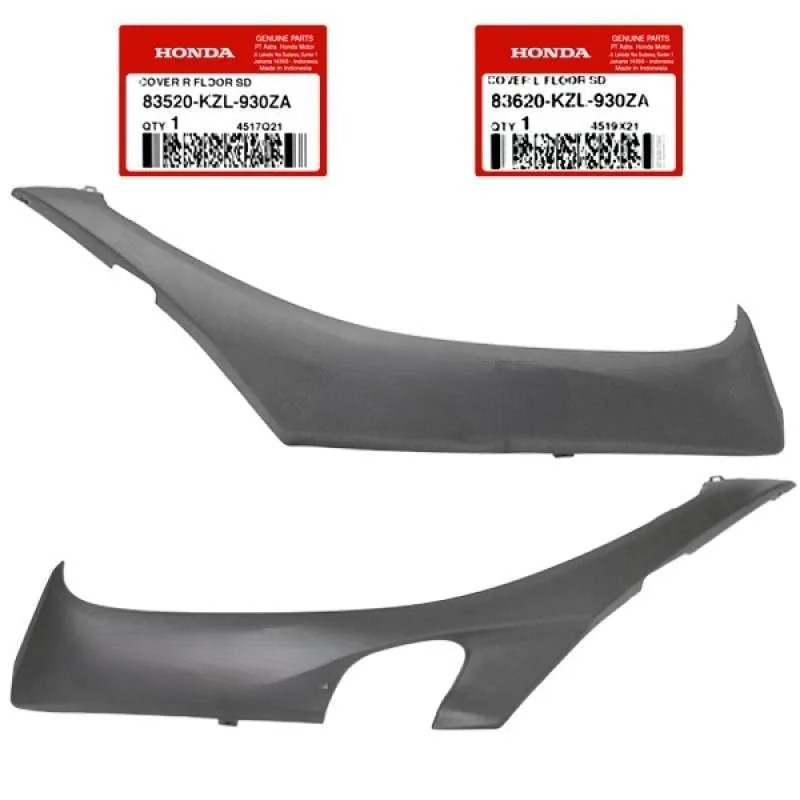 83520-KZL-930ZA 83620-KZL-930ZA Footrest Cover Bawah Honda Spacy Carbu AHM ORI