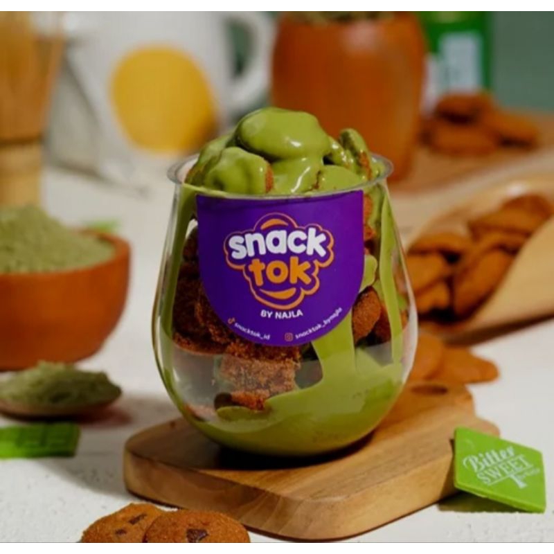 

Snacktok bittersweet by najla matcha