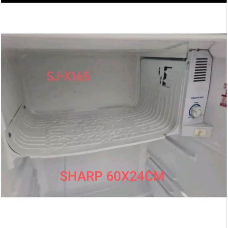 EVAP KULKAS 1PINTU SHARP SJ-X165 EPAP PRISER LEMARI ES SHARP