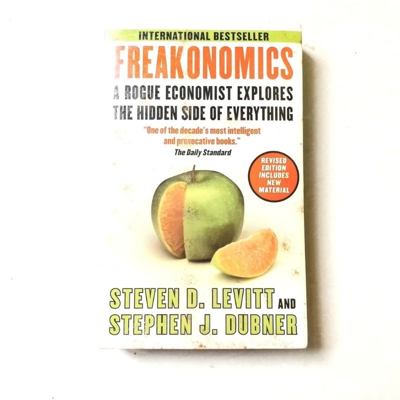 Buku Freakonomics Asli Original Segel - Steven D Levitt