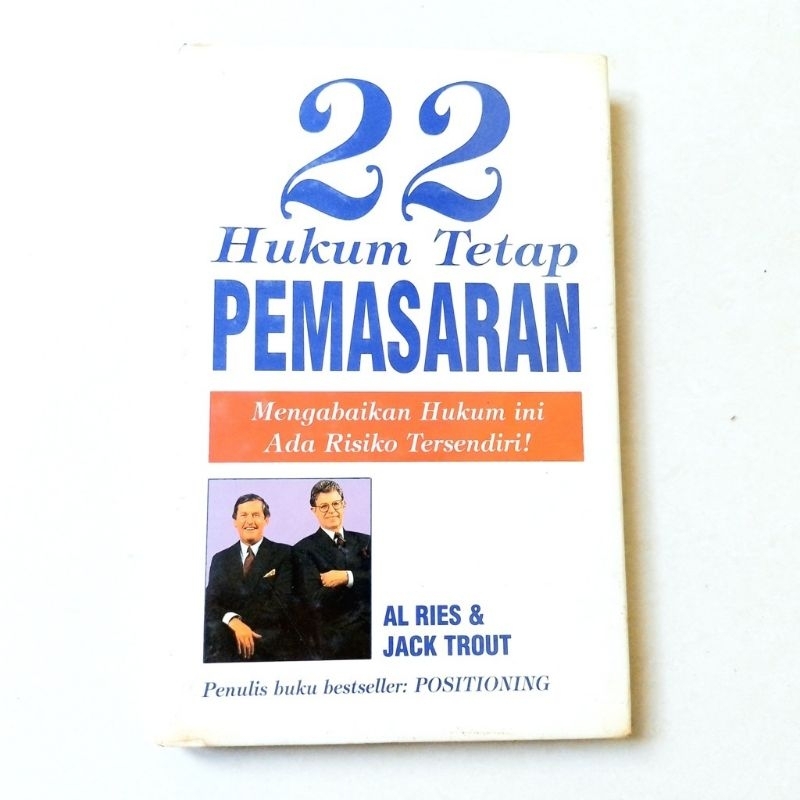 Buku Legendaris Di Bidang Marketing 22 Hukum Tetap Pemasaran Jack Trout Al Ries