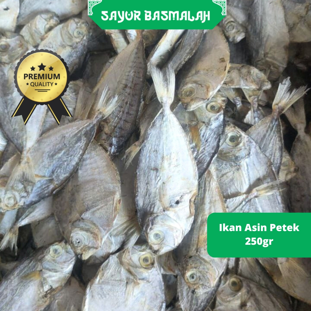 

Ikan Asin Petek Super 250gr - Sayur Basmalah