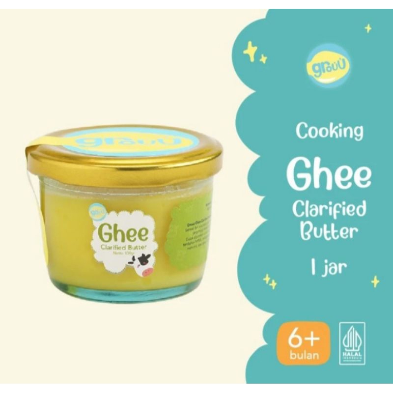 

Grouu Butter /Mentega - Ghee Clarified Butter BB Booster MPASI