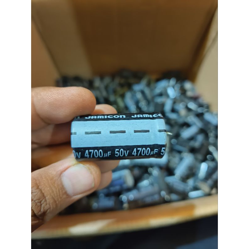 Kapasitor Elco Campur Ori Berkualitas Kiloan