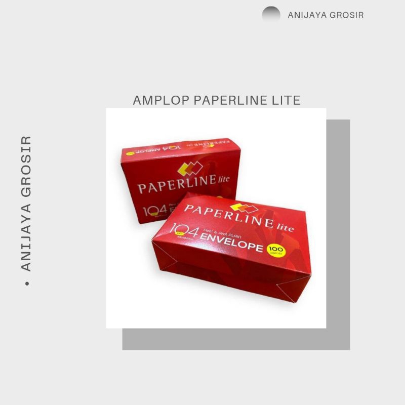 

AMPLOP PAPERLINE LITE ENVELOPE DAN 90PPS 100PCS