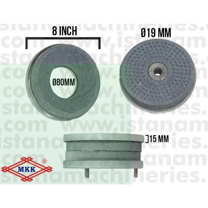 BATU ASSY GILINGAN KEDELAI 8 INCH (MKK) PMJ-8