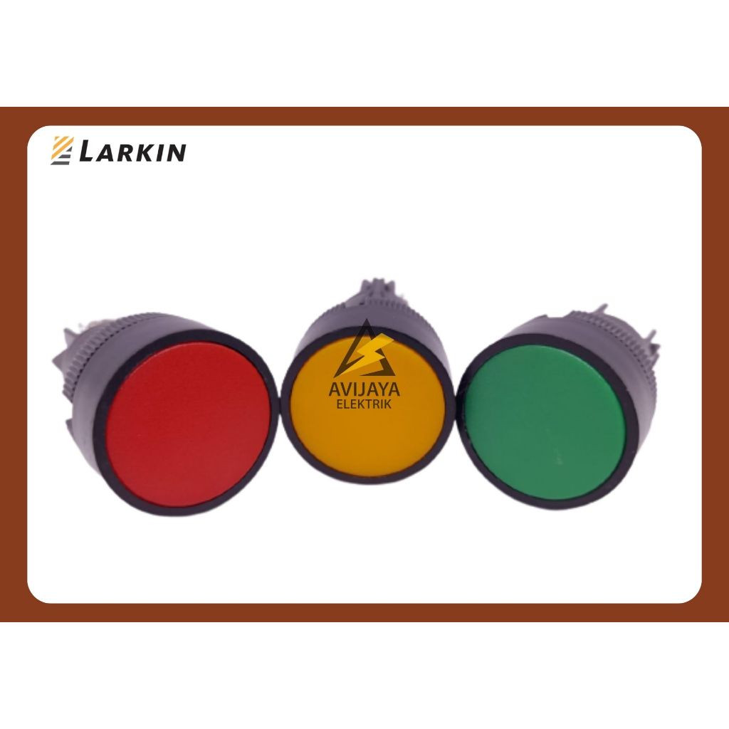 Push Button Larkin LB2-EA31P, EA42P, EA51P Plastic Head Circular