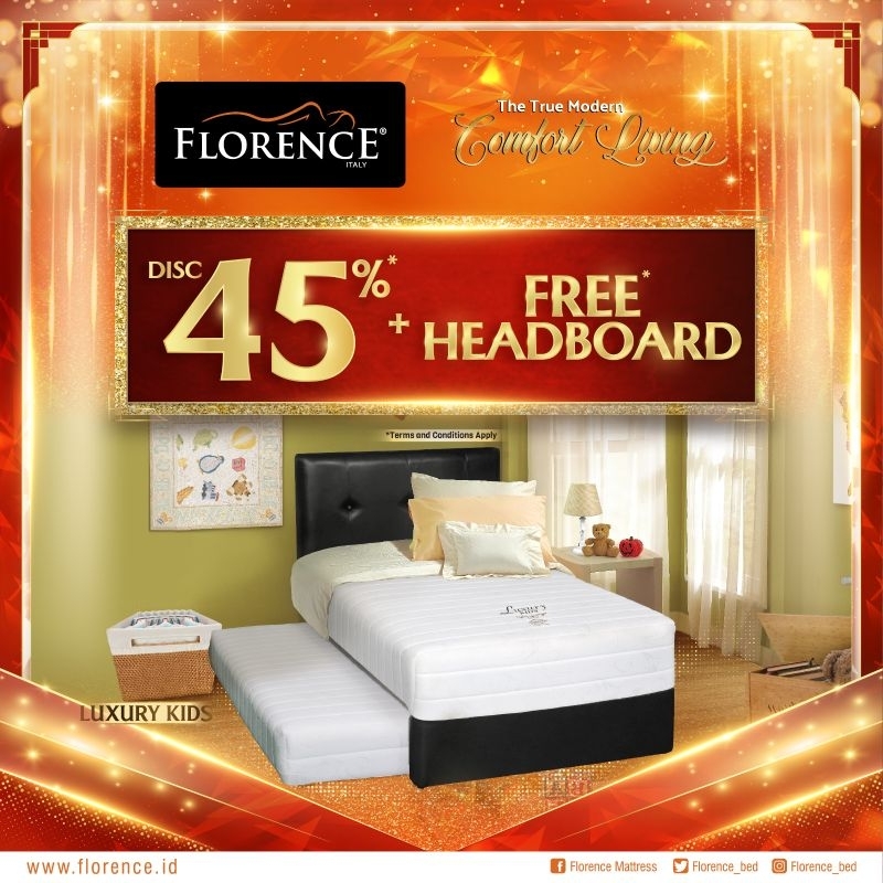 SPRINGBED ANAK FLORENCE 120X200