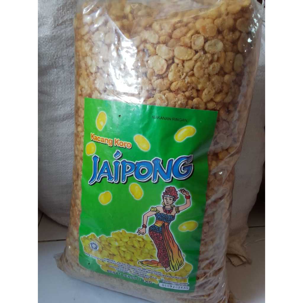 

500 gram,250 gram&1000grm Kacang Koro Kupas Gurih Asin Kacang Mersi JAIPONG,