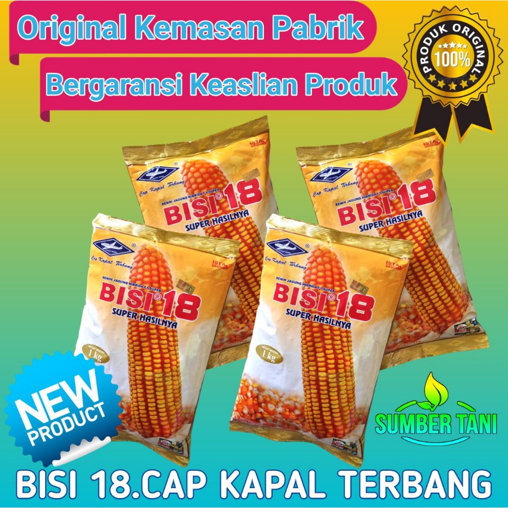 

BISI 18 | 1Kg | NEW EXP : OKTOBER-2025 - Cap Kapal Terbang