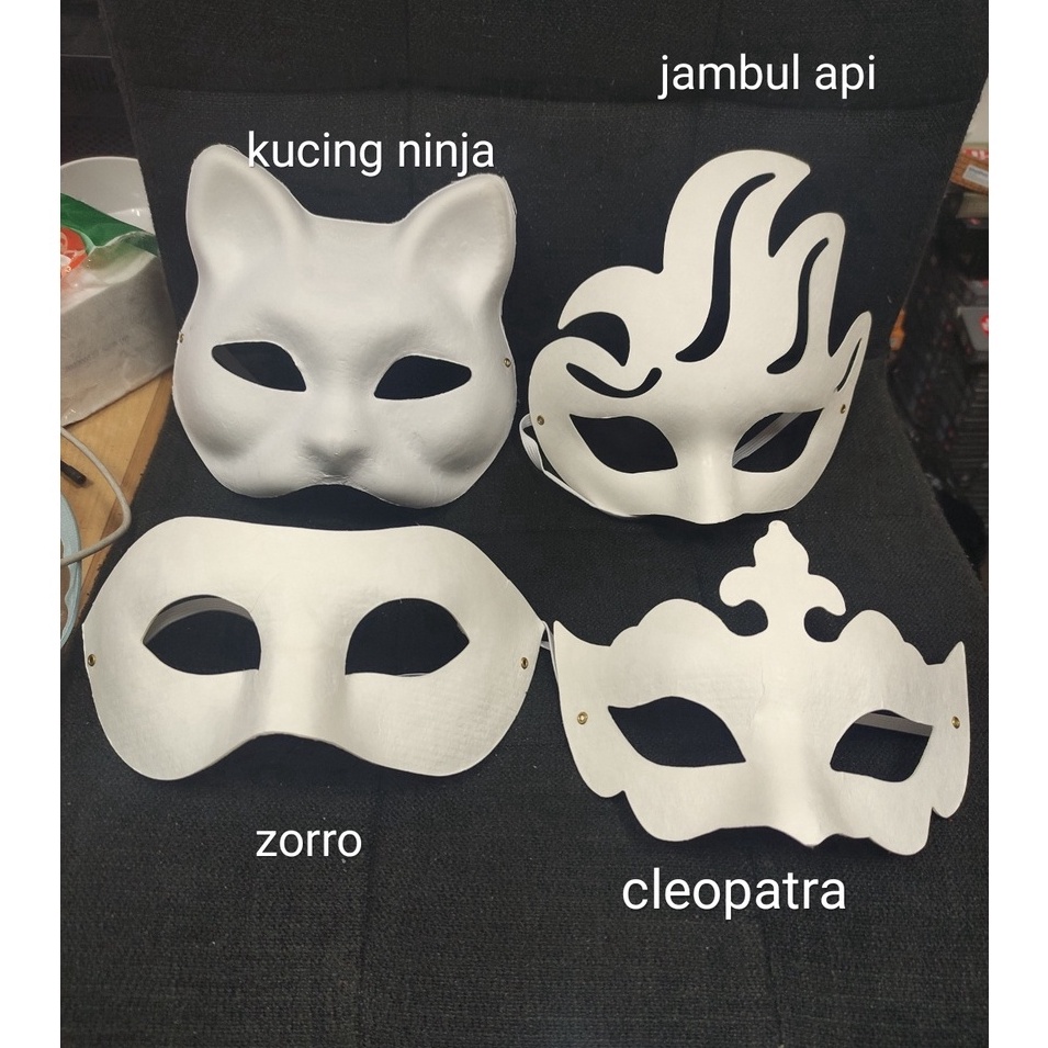 

KODE F96L Top Murah Topeng zorro cleopatra kucing ninja jambul api