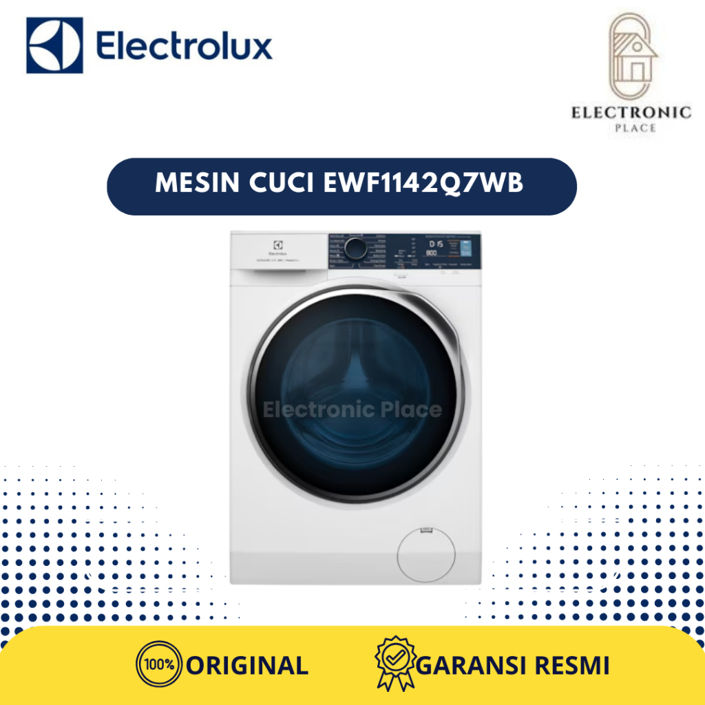 Mesin Cuci ELECTROLUX EWF1142Q7WB / EWF 1142Q7WB / EWF 1142 Q7WB 11kg