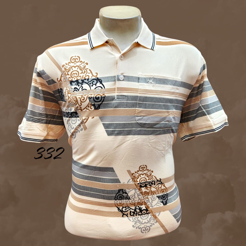 kaos kerah korea pria dewasa (IMPORT QUALITY)