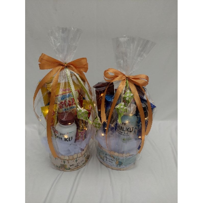 

Parcel anak murah/ hampers lebaran anak / hampers ulang tahun / parcel lampu