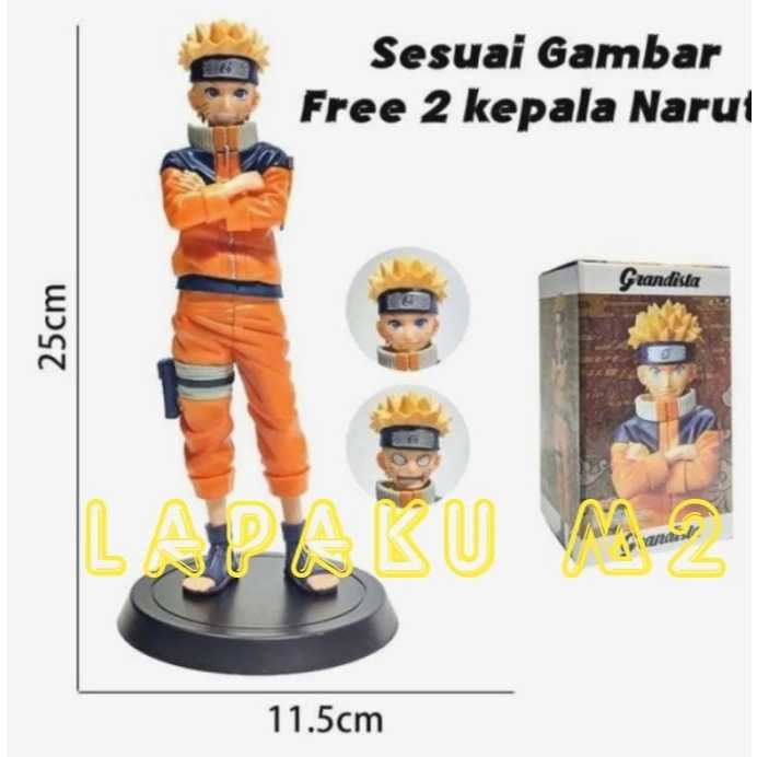Naruto Grandista Figure Uzumaki Naruto Pajangan