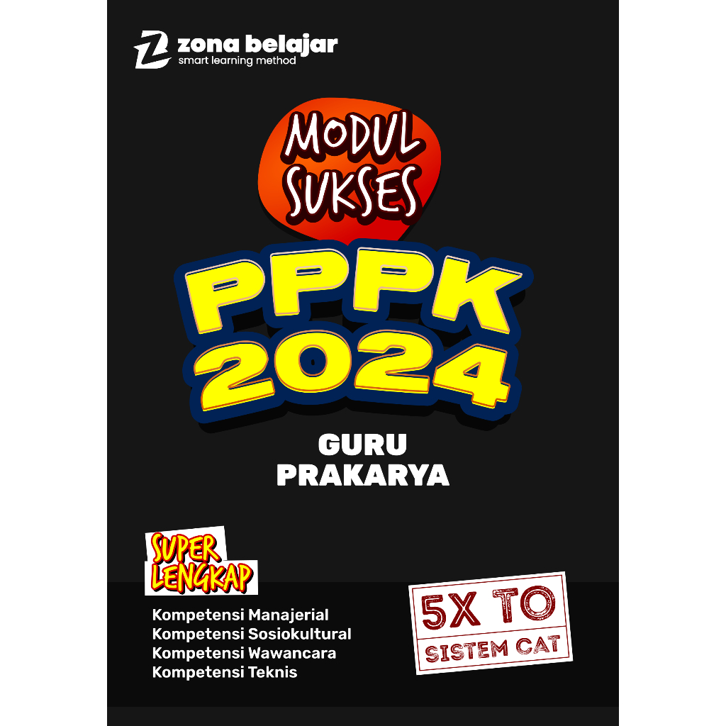 Zona Belajar - Modul Sukses Pppk Formasi  Guru Prakarya