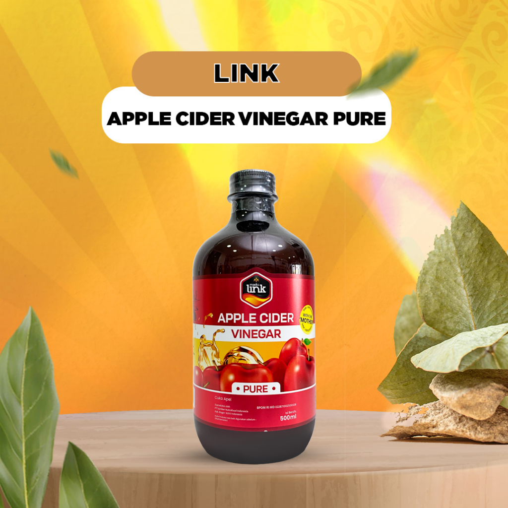 

Link - Cuka Apel Pure With Mother - Apple Cider Vinegar Organic 500ml