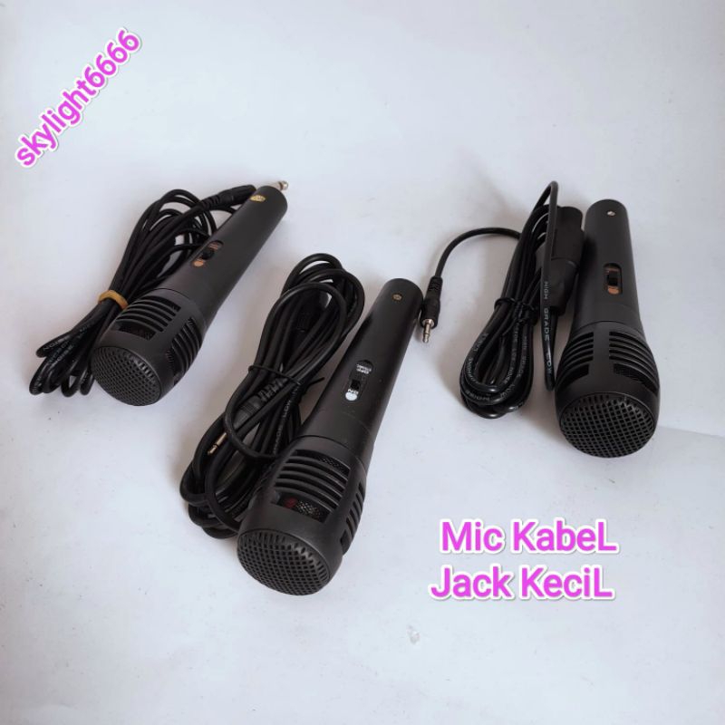 Mic Kabel Jack Kecil Returan/Rusak