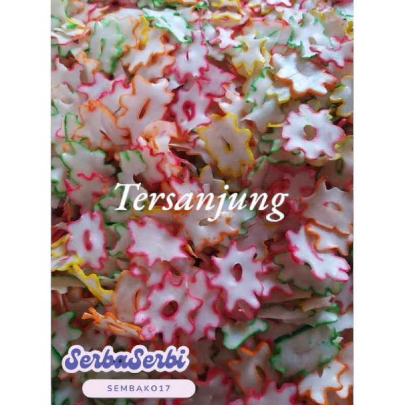 

Kerupuk Tersanjung warna warni 250gr