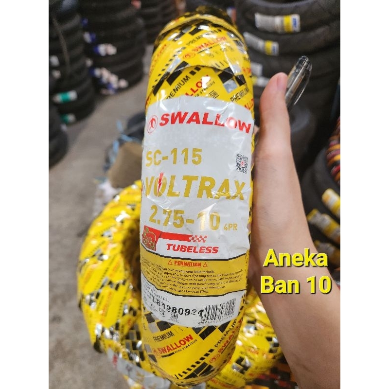 Ban Swallow 275-10 Voltrax SC-115 Tubeless