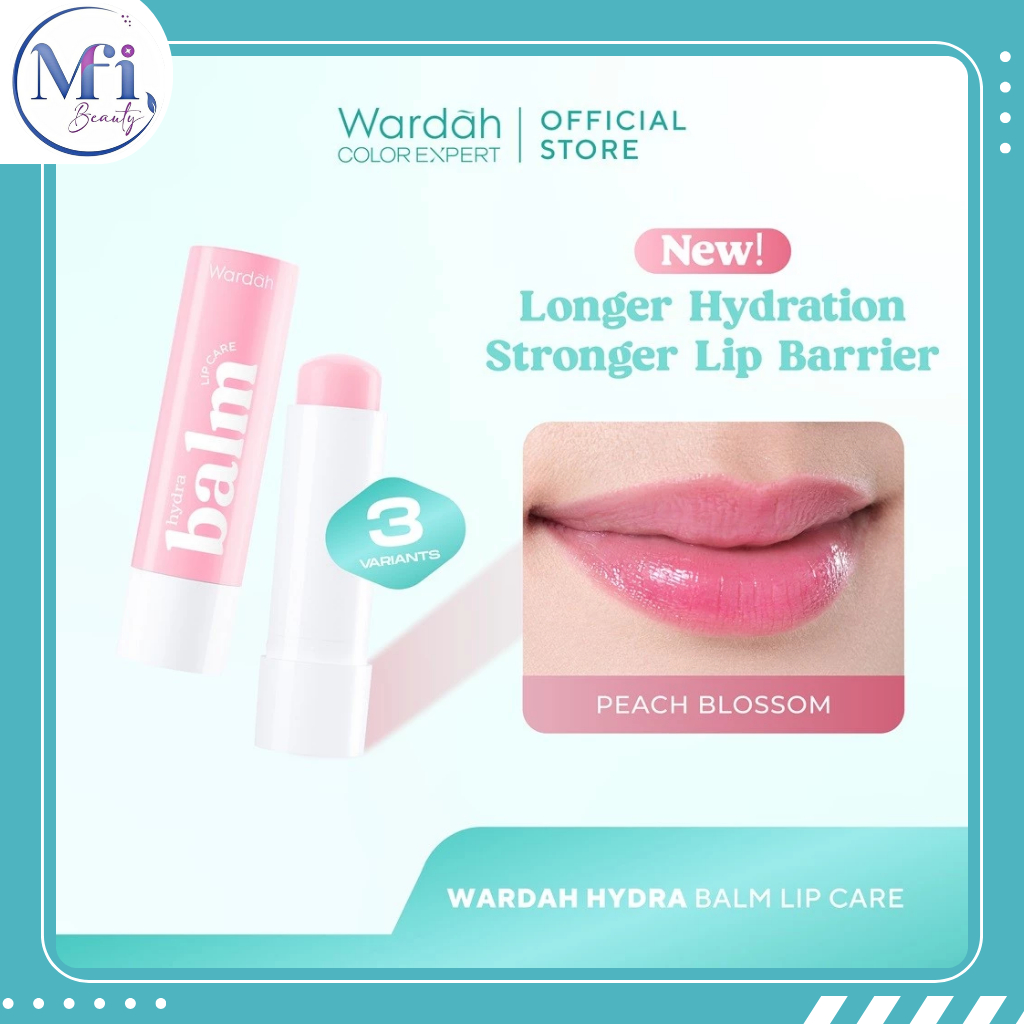 MFI - Wardah Hydrabalm Lip Care 4g - Pelembab Bibir | Wardah Pelembab Bibir