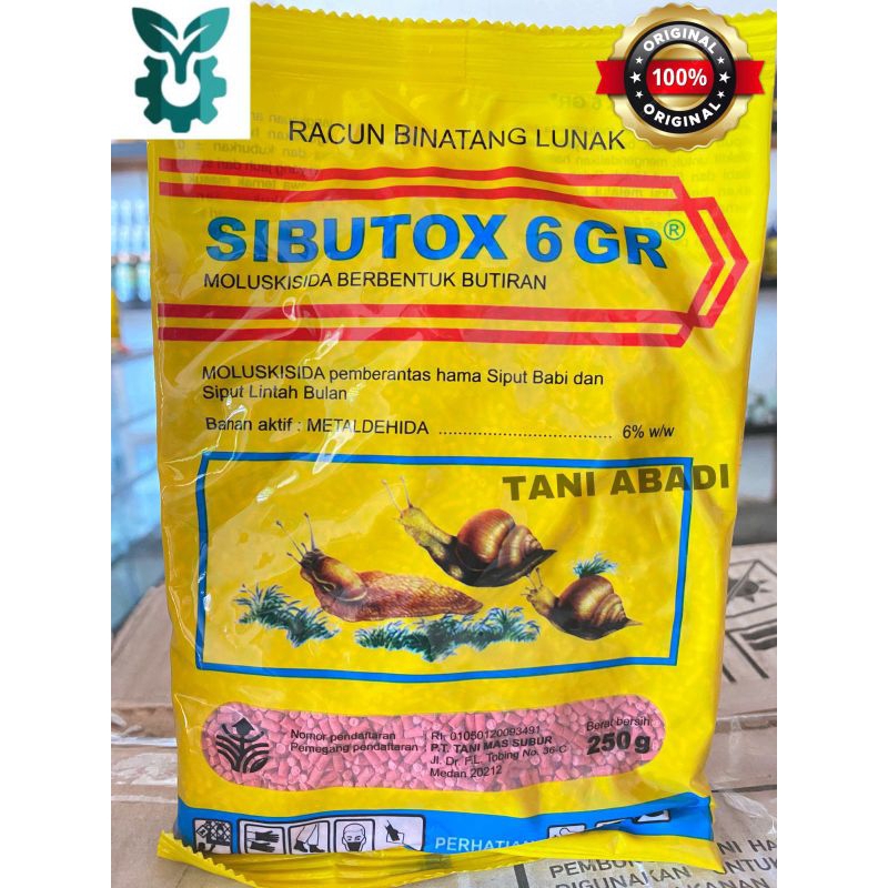 SIBUTOX 6GR @ 250 gr Racun Keong