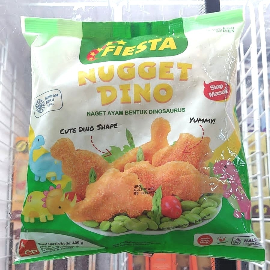 

Fiesta Chicken Nugget Dino 400 gr